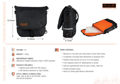 CLN 8090 Side Pocket Zip-Up Closure Unisex School Backpack